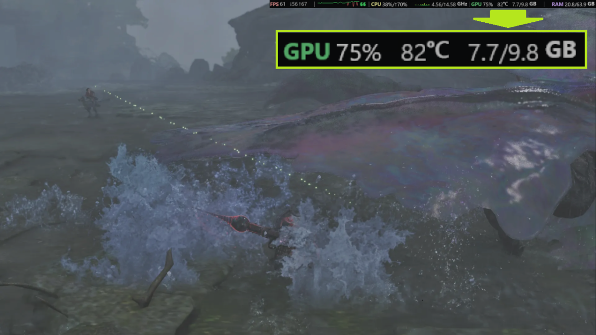 モンハンワイルズ RTX3080 ウズトゥナ