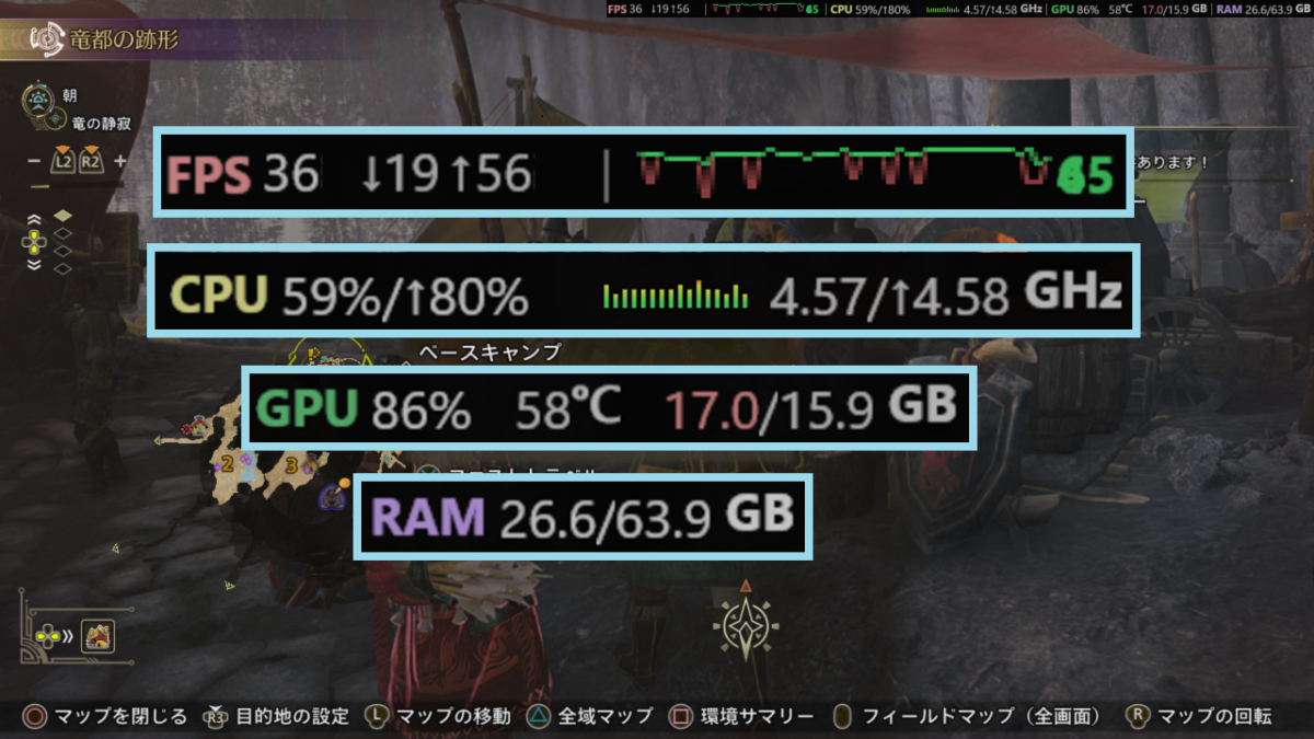 モンハンワイルズ チャプター5-2 終了時点