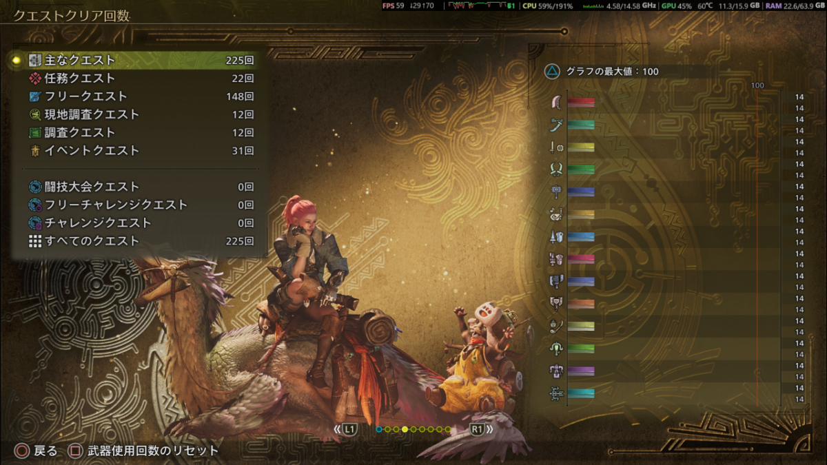 モンハンワイルズ周回14