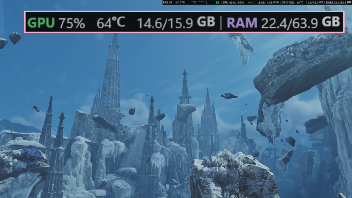 モンハンワイルズ 氷霧の断崖 散歩