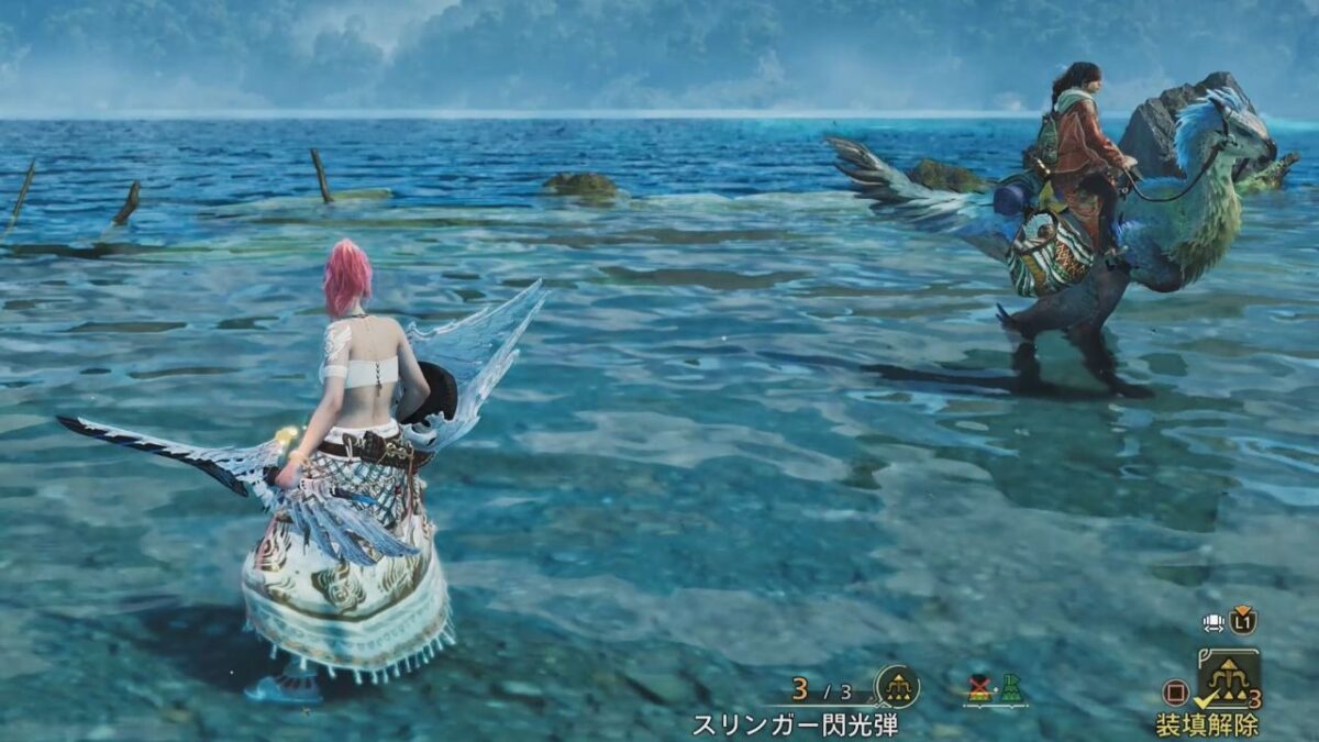 モンハンワイルズ 片手剣 抜刀状態