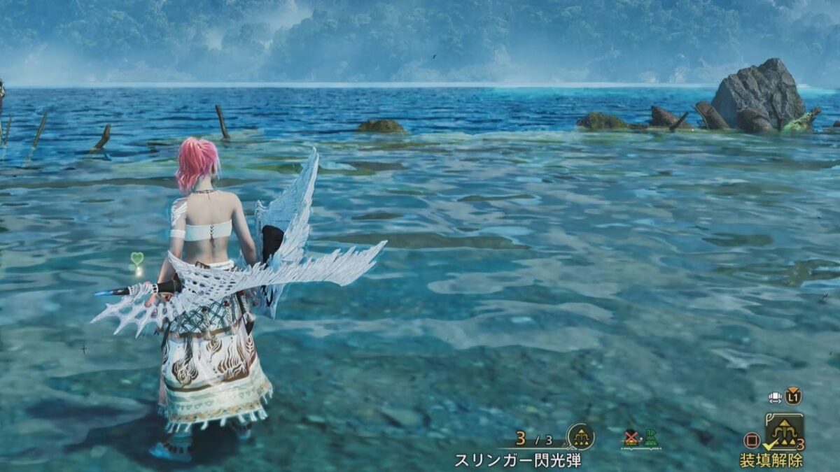 モンハンワイルズ 片手剣 納刀状態