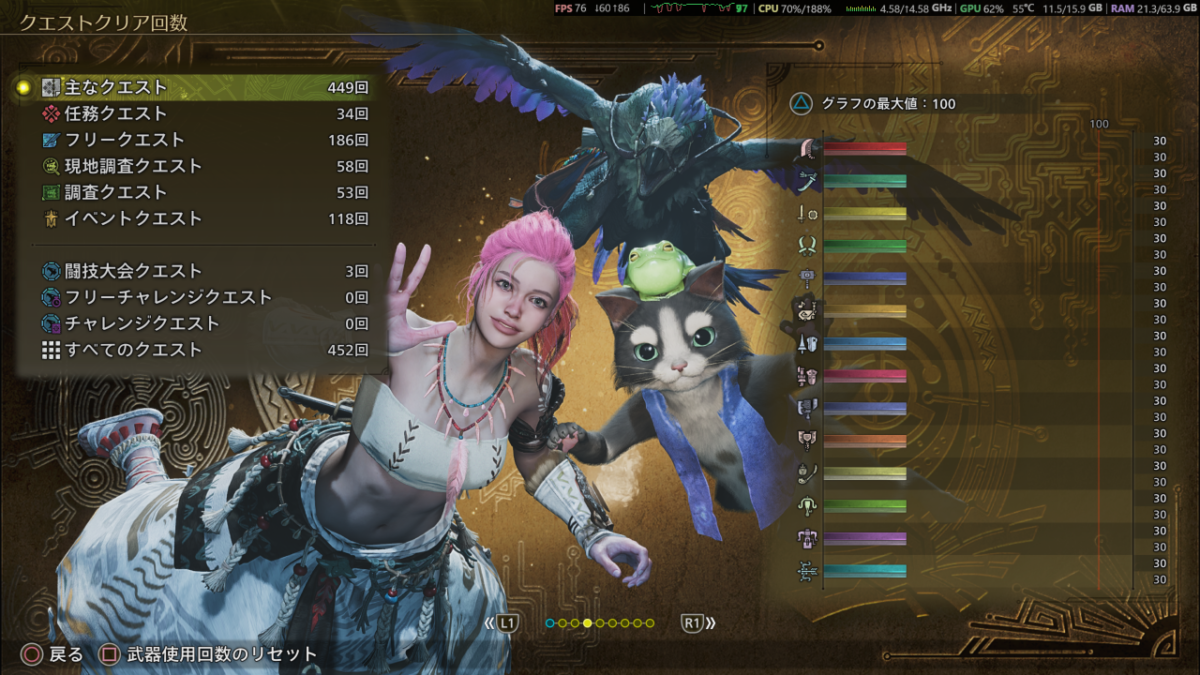 モンハンワイルズ周回30