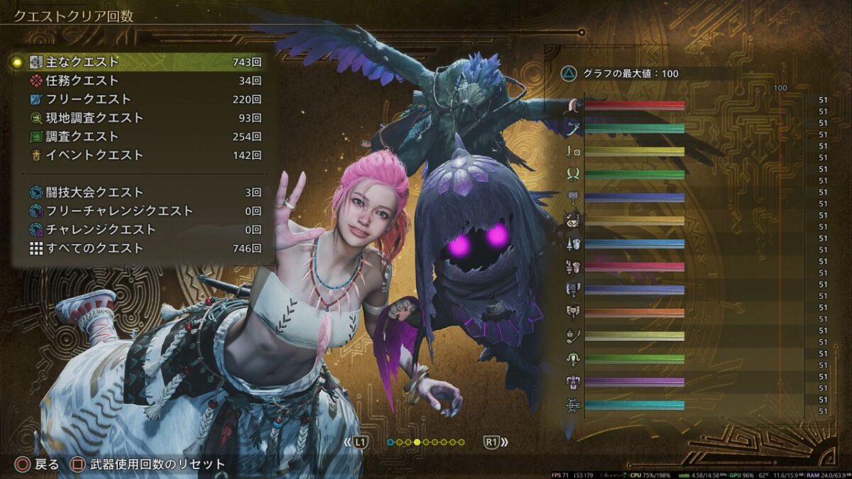 モンハンワイルズ 周回51