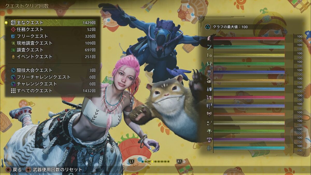 モンハンワイルズ 100周目