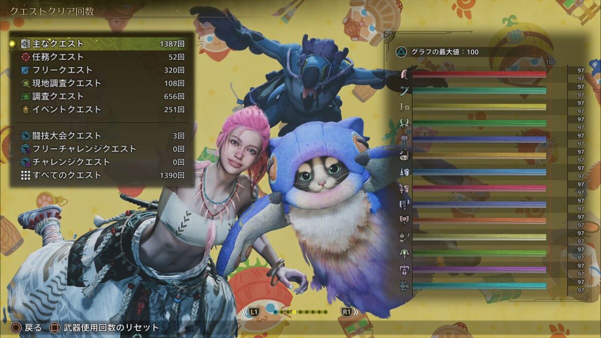 モンハンワイルズ 97周目