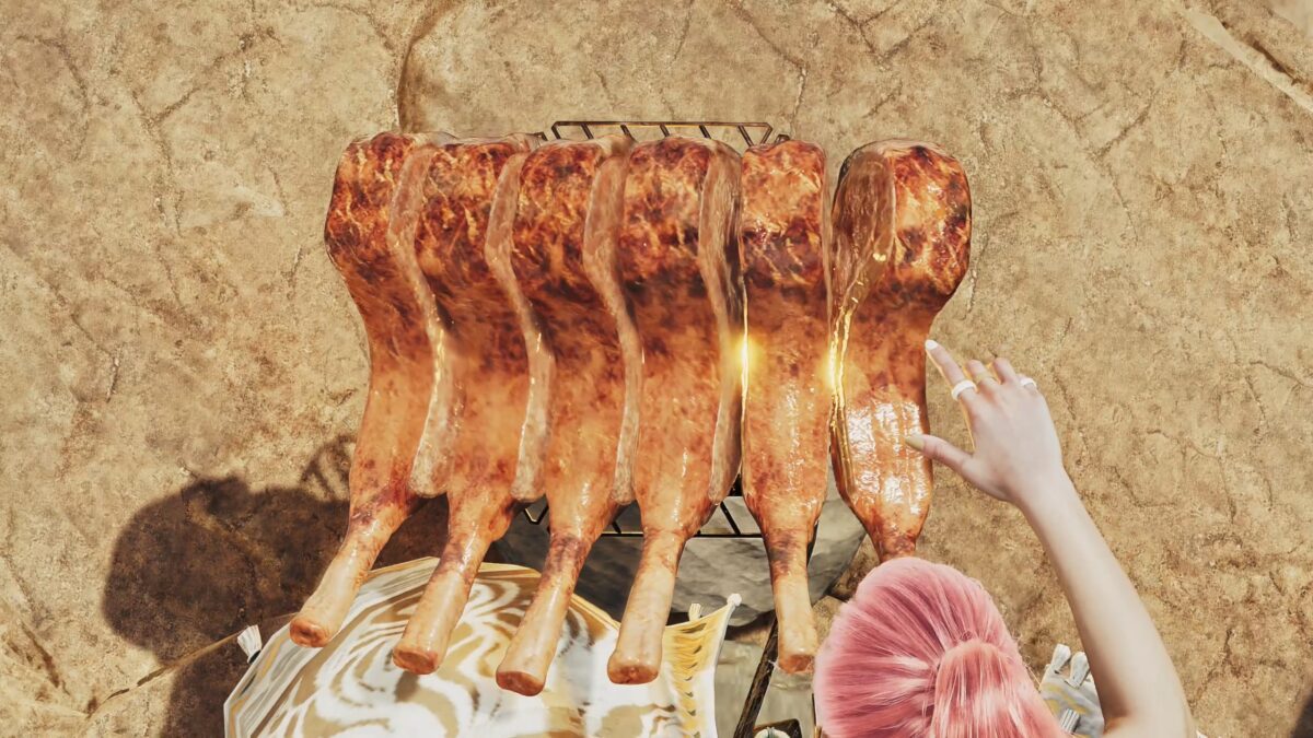 モンハンワイルズ 肉焼き